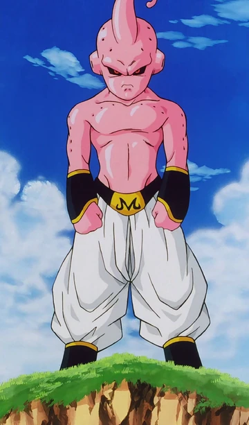 Majin Buu sonriente