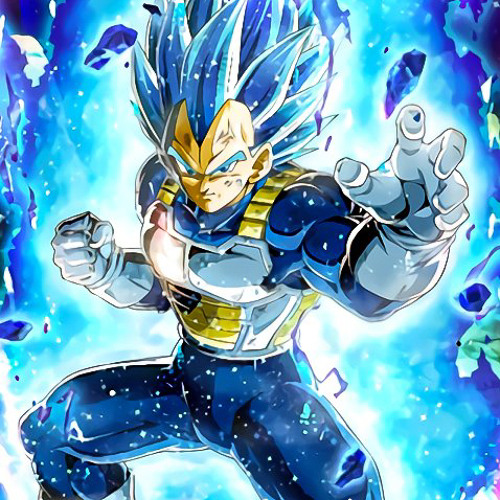 Vegeta en Super Saiyajin Blue